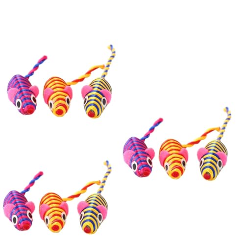 DOITOOL 3sets Mäuse Katzenspielzeug Plüsch Katzenmaus Spielzeug Interaktiver Spaß Und Mental Für Katzen 10pcs * 3 DOITOOL 3sets Mäuse Katzenspielzeug Plüsch Katzenmaus Spielzeug Interaktiver Spaß Und Mental Für Katzen 10pcs * 3 von DOITOOL