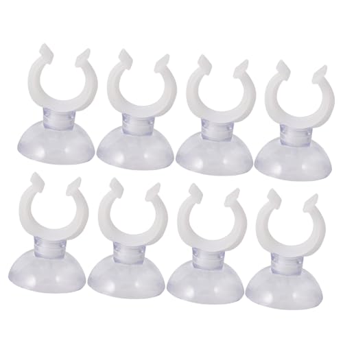 DOITOOL 30st Wasserleitungsclip Klemmen Der Schlauchheizungsklemmen Aquarium Feste Klemme Aquariumschlauchclips Aquarium Heizungsclip Aquarium Fester Clip Schläuche Saugnapf von DOITOOL