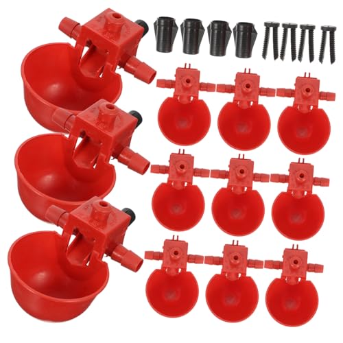 DOITOOL 30 Stück Vogel-wasserspender Hühner- Und Tauben-wassernapf Automatische Wasserschüssel Für Vögel Geflügelfarm Abs-Material Zufällige Farbe DOITOOL 30 Stück Vogel-wasserspender Hühner- Und Tauben-wassernapf Automatische Wasserschüssel Für Vögel Geflügelfarm Abs-Material Zufällige Farbe von DOITOOL