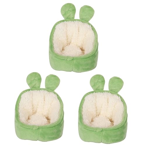 DOITOOL 3St Baumwollnest für Haustiere Schlafhängematte Kratzbaum stilles Hamsterrad Chinchilla Bettwärmer Hamster Winterbett Haustierbett Hamsternest kleines Haustier Geschirr Plüsch DOITOOL 3St Baumwollnest für Haustiere Schlafhängematte Kratzbaum stilles Hamsterrad Chinchilla Bettwärmer Hamster Winterbett Haustierbett Hamsternest kleines Haustier Geschirr Plüsch von DOITOOL