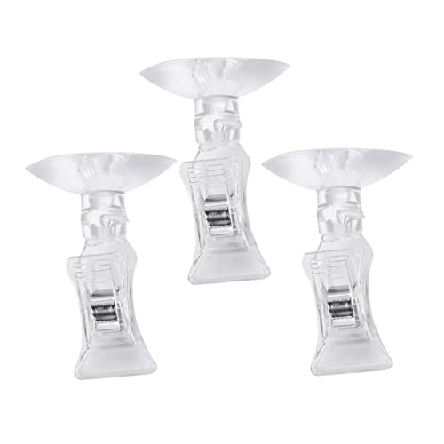 DOITOOL 3st Aquarium-Clip Aquarium-saugnapf-Clip Transparenter Duschvorhang Betta-pellets Fisch-gemüse-pellets Automatische Fischfütterung Luft Im Aquarium -Clip Pipeline Gut Pumpe DOITOOL 3st Aquarium-Clip Aquarium-saugnapf-Clip Transparenter Duschvorhang Betta-pellets Fisch-gemüse-pellets Automatische Fischfütterung Luft Im Aquarium -Clip Pipeline Gut Pumpe von DOITOOL