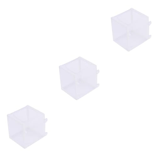 DOITOOL 3 Stücke Fischzucht Inkubator Box Aquarium Fisch Net Cup Montage Trennung Aggressive Schwache Fische Weiß Design von DOITOOL