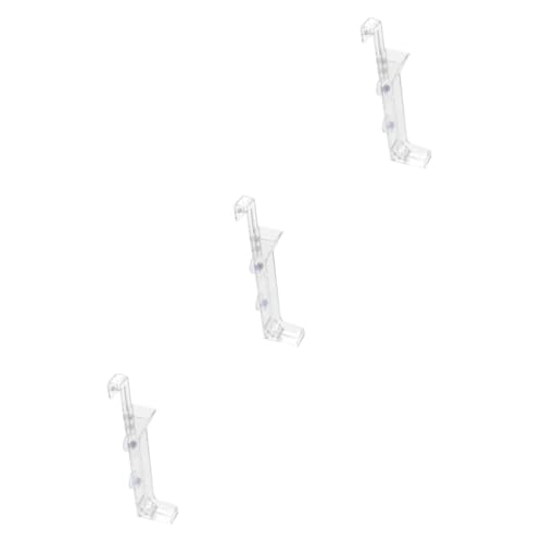 DOITOOL 3 Stücke Aquarium Fischfutter Feeder Rohr Acryl Garnelen Feeder Schwimmende Dekoration Für Kristall Garnelen Tank von DOITOOL