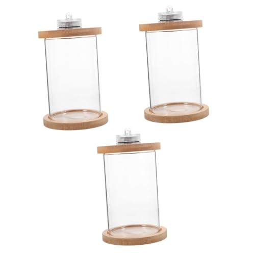 DOITOOL 3st Glas Eimer Aquarium Schnecken Terrarium Aquariumlicht Betta Fisch Holz von DOITOOL