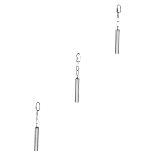 DOITOOL 3St Glocke aus Edelstahl Spielzeug für Sittiche Papageienglocken Vögel Spielzeuge Vogelglocken Spielzeug Vogelspielzeug mittel und groß Anhänger Xuanfeng schmücken Kleiner Papagei DOITOOL 3St Glocke aus Edelstahl Spielzeug für Sittiche Papageienglocken Vögel Spielzeuge Vogelglocken Spielzeug Vogelspielzeug mittel und groß Anhänger Xuanfeng schmücken Kleiner Papagei von DOITOOL