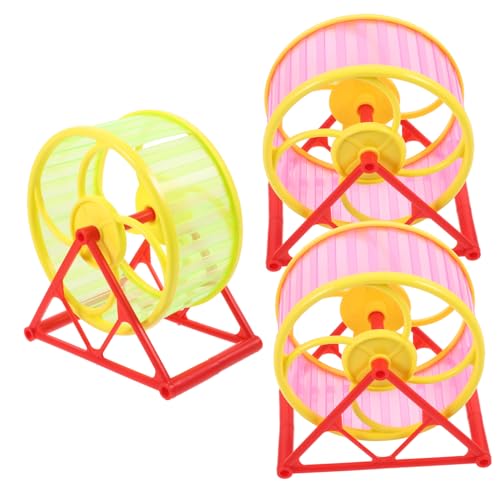 DOITOOL 3St Hamster Laufband Übungsrolle Sportspielzeug für Haustiere Laufbänder Spielzeuge Laufendes Spielzeug Hamsterrad Spielzeug Scrollrad Laufrad Läufer Fitness DOITOOL 3St Hamster Laufband Übungsrolle Sportspielzeug für Haustiere Laufbänder Spielzeuge Laufendes Spielzeug Hamsterrad Spielzeug Scrollrad Laufrad Läufer Fitness von DOITOOL