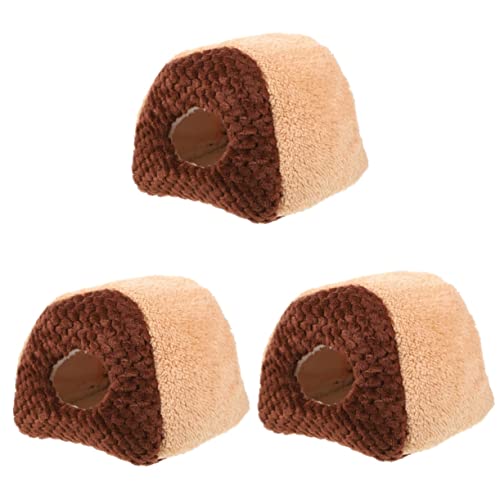 DOITOOL 3 Stücke Chinchilla Warme Hängematte Bett Komfortable Nest Guinea Pig Halten Warme Bett von DOITOOL
