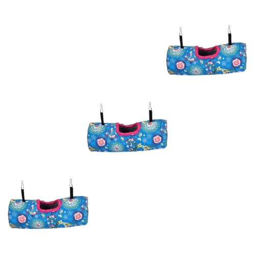 DOITOOL 3 Stücke Tier Bett Chinchilla Hamster Meerschweinchen Warme Tunnel Nest Haken Plüsch Leinen Stoff Haustier Zubehör DOITOOL 3 Stücke Tier Bett Chinchilla Hamster Meerschweinchen Warme Tunnel Nest Haken Plüsch Leinen Stoff Haustier Zubehör von DOITOOL