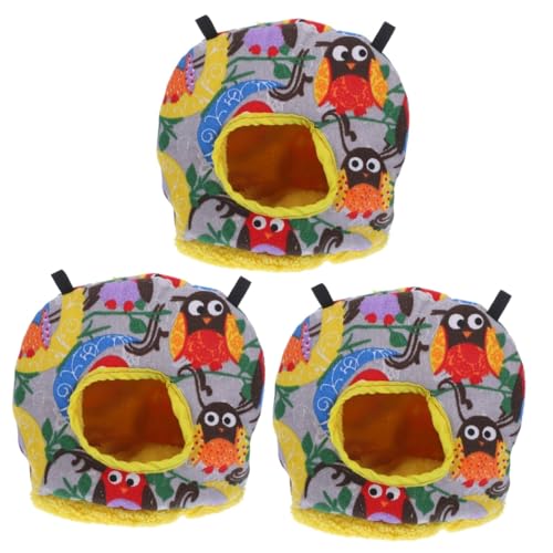 DOITOOL 3 Stücke Papagei Vogel Hängematte Komfortable Papagei Nistplatz Lebensraum Vogel Käfig Bett Für Ziervögel DOITOOL 3 Stücke Papagei Vogel Hängematte Komfortable Papagei Nistplatz Lebensraum Vogel Käfig Bett Für Ziervögel von DOITOOL