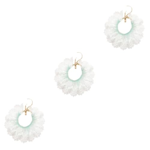 DOITOOL 3St Haustierhalsband für Haustiere Hundehalsketten für kleine Hunde Perlenkette eine Halskette Katzen-Spitzenkrawatte Katzen-Spitzen-Halsbekleidung Hündchen Schal binden DOITOOL 3St Haustierhalsband für Haustiere Hundehalsketten für kleine Hunde Perlenkette eine Halskette Katzen-Spitzenkrawatte Katzen-Spitzen-Halsbekleidung Hündchen Schal binden von DOITOOL
