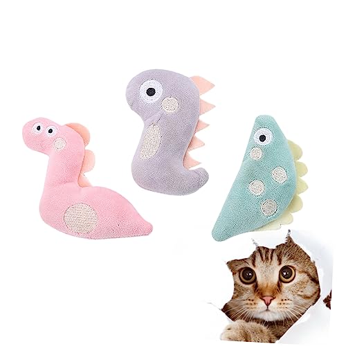DOITOOL 3pcs Interaktive Spielzeug Plüsch Katze Spielzeug für Kratzer Prävention Mental DOITOOL 3pcs Interaktive Spielzeug Plüsch Katze Spielzeug für Kratzer Prävention Mental von DOITOOL