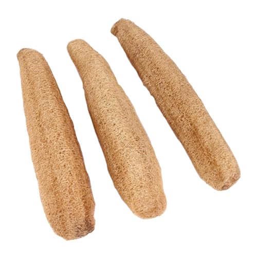 DOITOOL 3 Stücke Pet Molaren Werkzeuge Pet Kauen Spielzeug Kreative Luffa Molaren Haustier Ausübung Spielzeug Helle Farbe von DOITOOL
