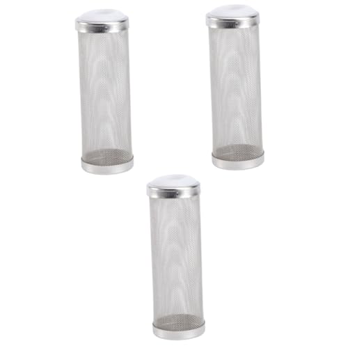 DOITOOL 3St Stainless Steel Filter Bag Fish Tank Accessory Filter für Schildkrötenbecken Beutel mit Filtermedien Zubehör für Aquarien spülschwamm Ozean Filterabdeckung Siebdruck von DOITOOL