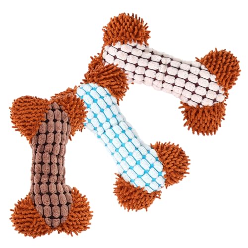 DOITOOL Entzückendes Leckerli-Spielzeug Für Welpen 3er-Pack Quietschendes Kauspielzeug Für Hunde Plüschform Linderung Der Zahnungsbeschwerden Hundespielzeug Für Drinnen Und Draußen DOITOOL Entzückendes Leckerli-Spielzeug Für Welpen 3er-Pack Quietschendes Kauspielzeug Für Hunde Plüschform Linderung Der Zahnungsbeschwerden Hundespielzeug Für Drinnen Und Draußen von DOITOOL