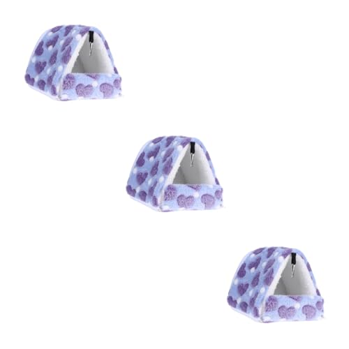 DOITOOL 3st Rattenstreu Schlafsack -Bett Haustier Violett von DOITOOL
