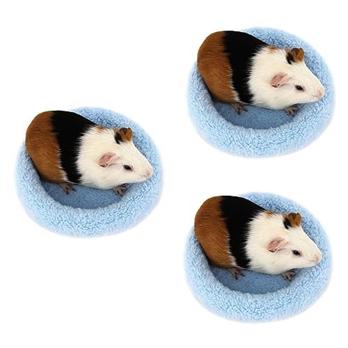 DOITOOL 3St hamsterbett Hamster Bed Pet Cushion Pet mat Winter Meerschweinchen Hase kalte Unterlage Matte von DOITOOL