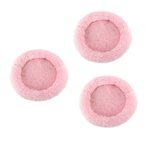 DOITOOL 3 Stück Luxuriöse Hamsterbettunterlage Rund Groß Warm Leicht Zu Reinigen Für Hamster Eichhörnchen Mäuse Ratten Und Andere Kleintiere DOITOOL 3 Stück Luxuriöse Hamsterbettunterlage Rund Groß Warm Leicht Zu Reinigen Für Hamster Eichhörnchen Mäuse Ratten Und Andere Kleintiere von DOITOOL