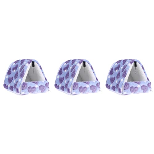 DOITOOL 3st Haustierbett Schlafsack Violett Meerschweinchen Hamsterhaus DOITOOL 3st Haustierbett Schlafsack Violett Meerschweinchen Hamsterhaus von DOITOOL