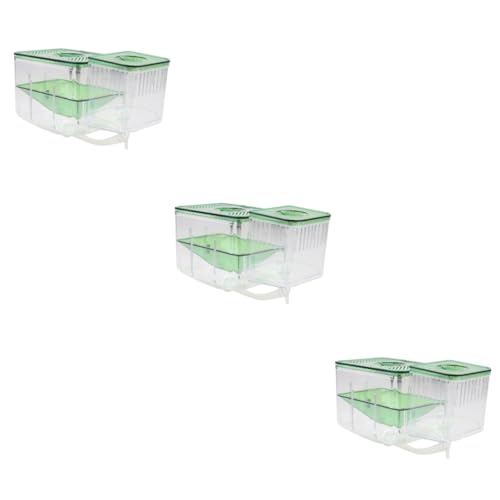 DOITOOL 3 Stücke Box Fisch Inkubation Tank Zucht Box Für Schwangere Fische Isolation Box Aquarium Fisch Tank Kiste Acryl Tank von DOITOOL