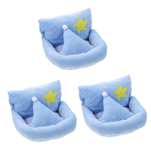 DOITOOL 3St Baumwollnest für Haustiere Hängematte für Haustiere Hamster warmes Versteck Plüschtier Spielzeuge Meerschweinchen Spielzeug Zuckergleiternest kleines Haustier Hamsternest Igel DOITOOL 3St Baumwollnest für Haustiere Hängematte für Haustiere Hamster warmes Versteck Plüschtier Spielzeuge Meerschweinchen Spielzeug Zuckergleiternest kleines Haustier Hamsternest Igel von DOITOOL