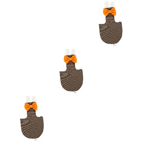 DOITOOL 3 Stücke Vogel Windeln Für Papageien Leichte Atmungsaktive Papagei Flug Anzug Windel Kleidung Bogen Für Nymphensittich DOITOOL 3 Stücke Vogel Windeln Für Papageien Leichte Atmungsaktive Papagei Flug Anzug Windel Kleidung Bogen Für Nymphensittich von DOITOOL