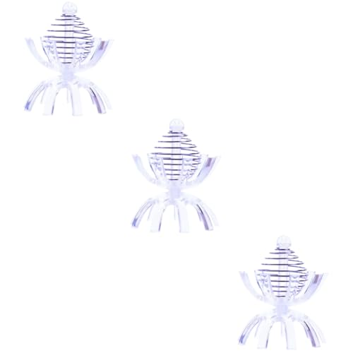 DOITOOL 3 Stücke Acryl Garnelen Feeder Lebensmittel Gerichte Garnelen Gericht Fisch Tank Garnelen Gericht Schwimmende Feeder Bowl Robustes Material Für Haustier Garnelen von DOITOOL