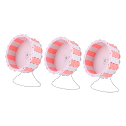 3st Hamster Halterung Laufrad Spielzeug Goldener Bär Wpc Laufband 3st Hamster Halterung Laufrad Spielzeug Goldener Bär Wpc Laufband von DOITOOL