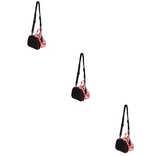 DOITOOL 3 Stücke Atmungsaktive Haustier Tasche Reise Tier Träger Kompakte Guinea Pig Träger Tasche von DOITOOL