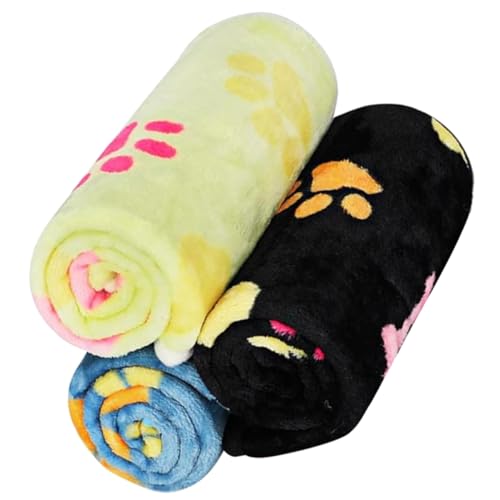 DOITOOL Bequemes Und Weiches 3-teiliges Haustierdecken-Set Für Hunde- Und Katzenbetten Überwürfe Und Schlafmatten DOITOOL Bequemes Und Weiches 3-teiliges Haustierdecken-Set Für Hunde- Und Katzenbetten Überwürfe Und Schlafmatten von DOITOOL