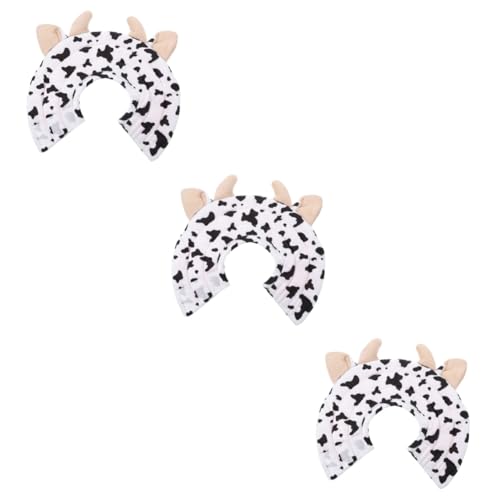 DOITOOL 3st Katzenhalsband Hundehalsbänder Für Welpen Verstellbare Welpenhalsbänder Für Wurf Welpen Haustier-schutzkragen Kätzchen Erholungshalsband Kegelhalsband Für Hunde Weiß von DOITOOL