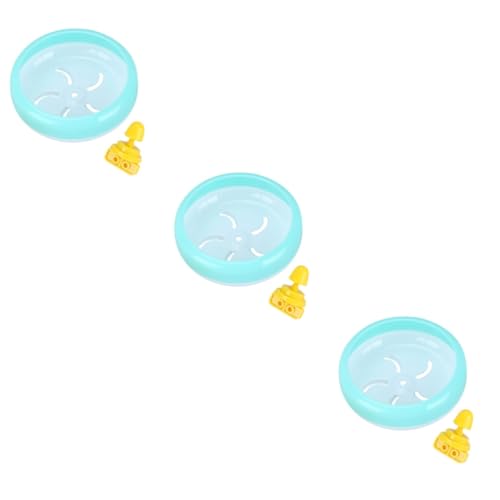 DOITOOL Laufrad Für Igel Klettern Hamster 3st Kleintierspielzeug Spielzeuge Goldener Bär Rotieren von DOITOOL