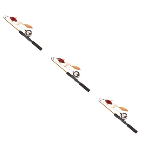 DOITOOL 3 Stücke Leichte Katze Teaser Fisch Form Rc Katze Spielzeug Für Term Verwenden Interaktive Katze Haustier Liefert DOITOOL 3 Stücke Leichte Katze Teaser Fisch Form Rc Katze Spielzeug Für Term Verwenden Interaktive Katze Haustier Liefert von DOITOOL