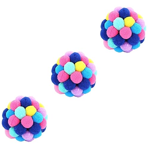 DOITOOL 3st Rasselspielzeugball Für Katze Kätzchen Glockenkugeln Katzenglockenkugeln Glockenspielzeug Für Katze Haustierzubehör Haustier Katze DOITOOL 3st Rasselspielzeugball Für Katze Kätzchen Glockenkugeln Katzenglockenkugeln Glockenspielzeug Für Katze Haustierzubehör Haustier Katze von DOITOOL