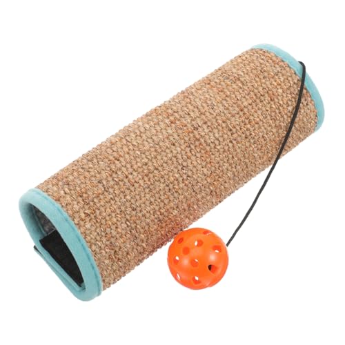 DOITOOL 3 Stücke Cat Scratch Roller Spielzeug Sisal Trommel Kratzen Pad Haustier Spielzeug Glocke Spaß Für Katze Kätzchen DOITOOL 3 Stücke Cat Scratch Roller Spielzeug Sisal Trommel Kratzen Pad Haustier Spielzeug Glocke Spaß Für Katze Kätzchen von DOITOOL