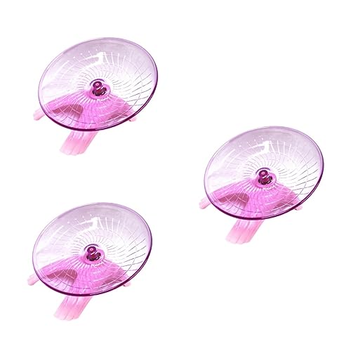 DOITOOL 3-teiliges Laufrad Aus Komfortablem Material Für Hamster Laufrad Mit Nicht Lauffähiger Scheibe Spielzeug Für Haustierratten Für Gesunde Bewegung DOITOOL 3-teiliges Laufrad Aus Komfortablem Material Für Hamster Laufrad Mit Nicht Lauffähiger Scheibe Spielzeug Für Haustierratten Für Gesunde Bewegung von DOITOOL