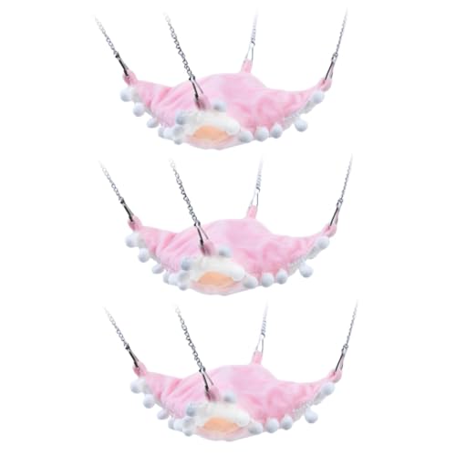 DOITOOL 3 Stücke Doppel Schicht Hängen Hängematte Für Haustiere Hamster Wiege Komfortable Große DOITOOL 3 Stücke Doppel Schicht Hängen Hängematte Für Haustiere Hamster Wiege Komfortable Große von DOITOOL