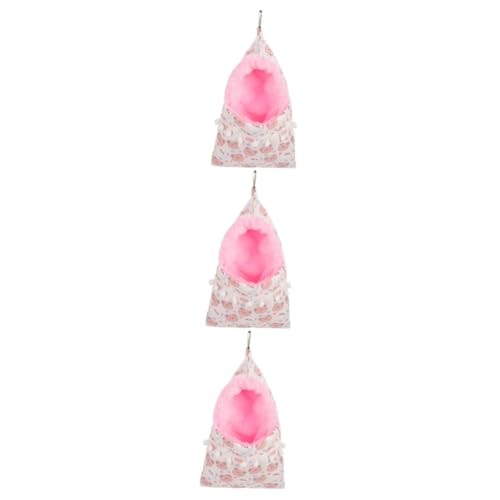 DOITOOL 3St Sugar Glider Schlafsack Hamster-Accessoire süßes Hamsterbett Zubehör für Eichhörnchenkäfige entzückende Hamsterhängematte Goldener Bär Eichhörnchen Käfig Katzenkäfig Frettchen DOITOOL 3St Sugar Glider Schlafsack Hamster-Accessoire süßes Hamsterbett Zubehör für Eichhörnchenkäfige entzückende Hamsterhängematte Goldener Bär Eichhörnchen Käfig Katzenkäfig Frettchen von DOITOOL