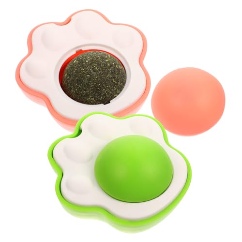 DOITOOL 4 Sets Spielzeug Für Haushaltskatzen Drehbares Spielzeug Katzenzahnreinigung Indoor Cat Interactive DOITOOL 4 Sets Spielzeug Für Haushaltskatzen Drehbares Spielzeug Katzenzahnreinigung Indoor Cat Interactive von DOITOOL