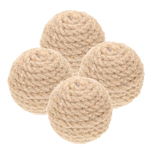 DOITOOL Indoor-kätzchenspielzeug 4-teilig Jute Katzenkratzspielzeug Interaktives Katzenspielzeug Kratzbäume Für Katzen Und Kätzchen DOITOOL Indoor-kätzchenspielzeug 4-teilig Jute Katzenkratzspielzeug Interaktives Katzenspielzeug Kratzbäume Für Katzen Und Kätzchen von DOITOOL