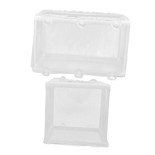 DOITOOL 2sets Kunststoff Stoff Fisch Zucht Net Aquarium Isolation Box Kompakte Fisch Tank Teiler 2 Stücke * 2 DOITOOL 2sets Kunststoff Stoff Fisch Zucht Net Aquarium Isolation Box Kompakte Fisch Tank Teiler 2 Stücke * 2 von DOITOOL