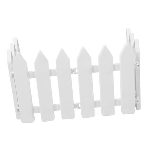 DOITOOL 4 Stück Gartenzaun Garten Dekorative Zäune Tor Zaun Leitplanke Blumenbeete Pflanzengrenzen Lattenzaun Grenze Kanten Rasenkante Baumzaun Garten Kanten Grenze Tierschutzzaun Weiß PVC DOITOOL 4 Stück Gartenzaun Garten Dekorative Zäune Tor Zaun Leitplanke Blumenbeete Pflanzengrenzen Lattenzaun Grenze Kanten Rasenkante Baumzaun Garten Kanten Grenze Tierschutzzaun Weiß PVC von DOITOOL
