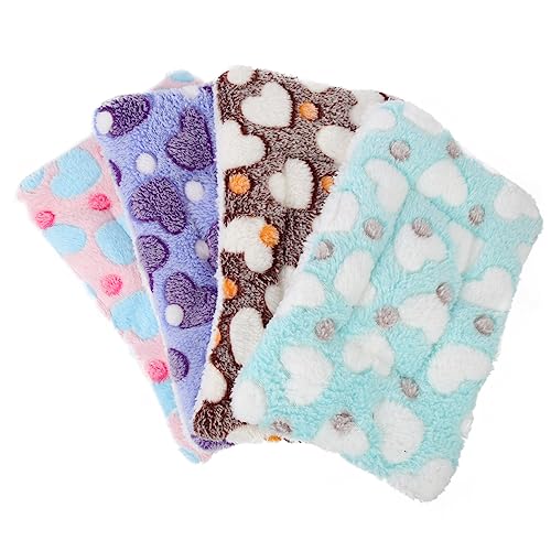 DOITOOL 4 Stücke Meerschweinchen Matte Weiche Warme Hamster Bettwäsche Ruhen Pad Nest Für Haustiere DOITOOL 4 Stücke Meerschweinchen Matte Weiche Warme Hamster Bettwäsche Ruhen Pad Nest Für Haustiere von DOITOOL