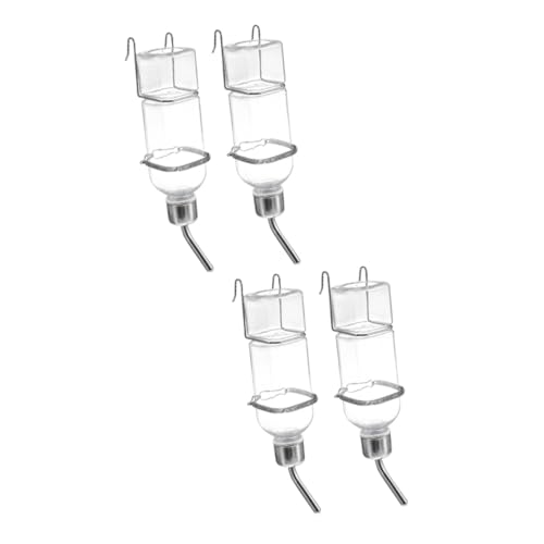 DOITOOL 4 Stück Kaninchentrinker Futterspender für Meerschweinchen Haustier-Wasserflasche Kaninchenkäfig Vogelkäfig Hasen-Wasserflasche Kaninchen-Wasserbrunnen Kleiner Hund Wasserspender DOITOOL 4 Stück Kaninchentrinker Futterspender für Meerschweinchen Haustier-Wasserflasche Kaninchenkäfig Vogelkäfig Hasen-Wasserflasche Kaninchen-Wasserbrunnen Kleiner Hund Wasserspender von DOITOOL