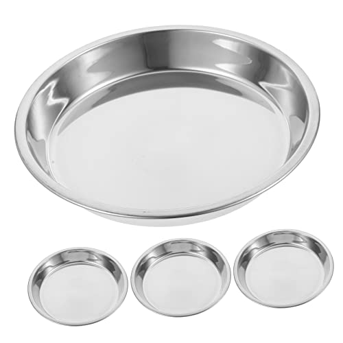 DOITOOL 4 Stück Katzennapf aus Edelstahl schöner Katzennapf Hund Katzennäpfe Haustierzubehör Verschleißfester Katzennapf füttern Kätzchen Futternapf Haustiernapf Zubringer DOITOOL 4 Stück Katzennapf aus Edelstahl schöner Katzennapf Hund Katzennäpfe Haustierzubehör Verschleißfester Katzennapf füttern Kätzchen Futternapf Haustiernapf Zubringer von DOITOOL