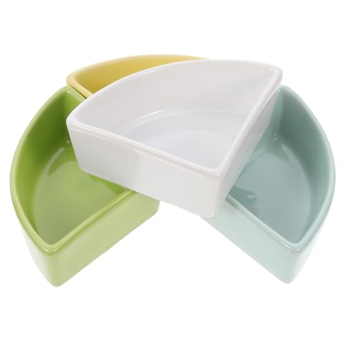 DOITOOL Sicheres Robustes Keramik-napf-Set für Haustiere 4-teilig für Hamster Eichhörnchen Meerschweinchen Auslaufsicheres Design Leicht Zu Reinigen Langlebig für Die Tägliche Fütterung DOITOOL Sicheres Robustes Keramik-napf-Set für Haustiere 4-teilig für Hamster Eichhörnchen Meerschweinchen Auslaufsicheres Design Leicht Zu Reinigen Langlebig für Die Tägliche Fütterung von DOITOOL