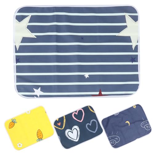 DOITOOL Meerschweinchenkäfig-Liner-Set 4-teilig Saugfähig Waschbar Pinkelpads Haustier-trainingspad Für Kleintiere Nicht von DOITOOL