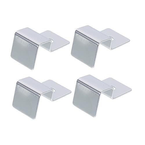 DOITOOL 4 Stück Stabile Aquarium-stützgestelle Für Glasdeckel Einfach Zu Installierende Aquarium-abdeckungshalter-Clips Tropfschalenhalterung Für Schildkrötenbecken von DOITOOL