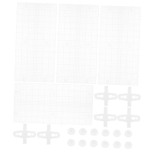 DOITOOL Aquarium-trennwand Aquarium-trennwand 4 Stück Pp-Kunststoff-gitterplatten Becher für Betta-Fische Aquarium-isolationsbox von DOITOOL