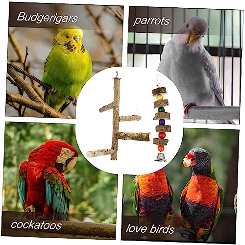 DOITOOL 2sets Natürliche Holz Vogel Barsch Stehen Papagei Zweig Klettern Pole Für Sittiche Nymphensittiche 2 Stücke * 2 DOITOOL 2sets Natürliche Holz Vogel Barsch Stehen Papagei Zweig Klettern Pole Für Sittiche Nymphensittiche 2 Stücke * 2 von DOITOOL