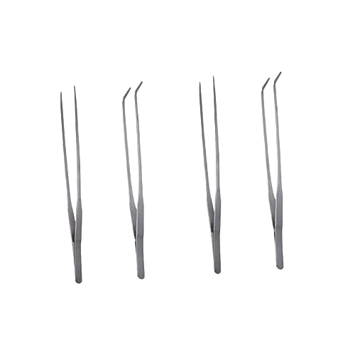 DOITOOL 4 Stück Werkzeug Pinzette Für Aquarienpflanzen Lange Pinzette Pflanzen Pinzette Wasserpflanzenzange Pinzette Für Wasserpflanzen Rostfreier Stahl Ellbogen 27c DOITOOL 4 Stück Werkzeug Pinzette Für Aquarienpflanzen Lange Pinzette Pflanzen Pinzette Wasserpflanzenzange Pinzette Für Wasserpflanzen Rostfreier Stahl Ellbogen 27c von DOITOOL